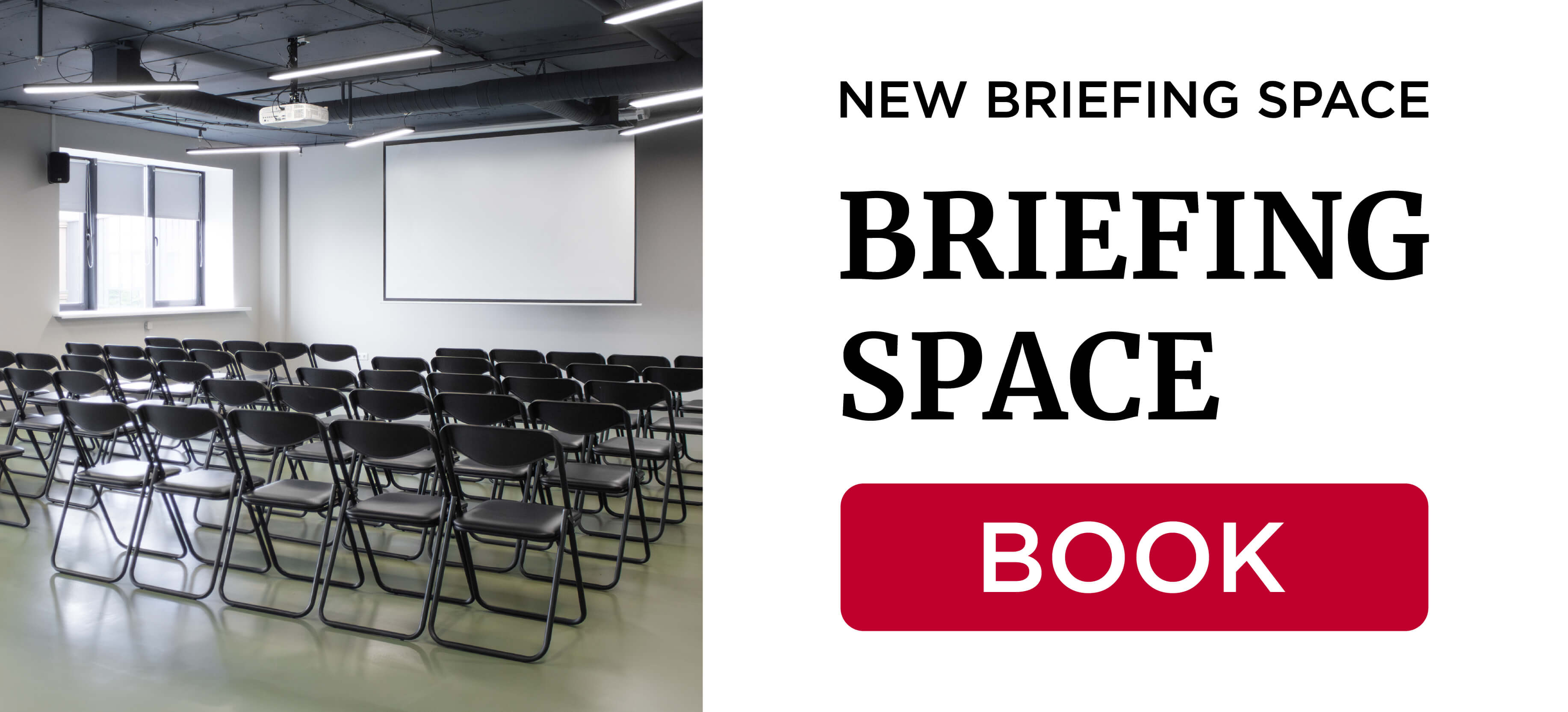 New brifing hall